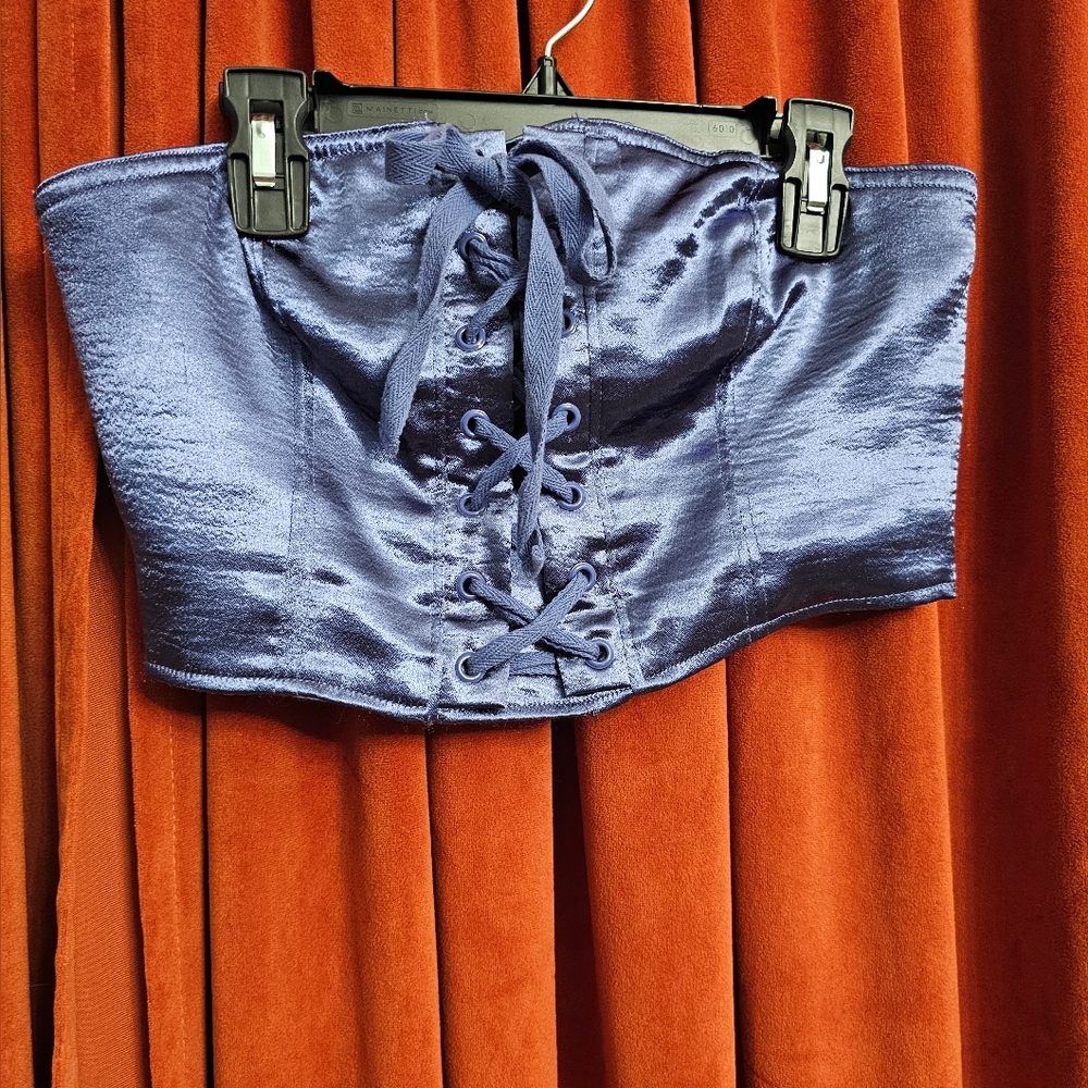 Urban Outfitters Purple Satin Top